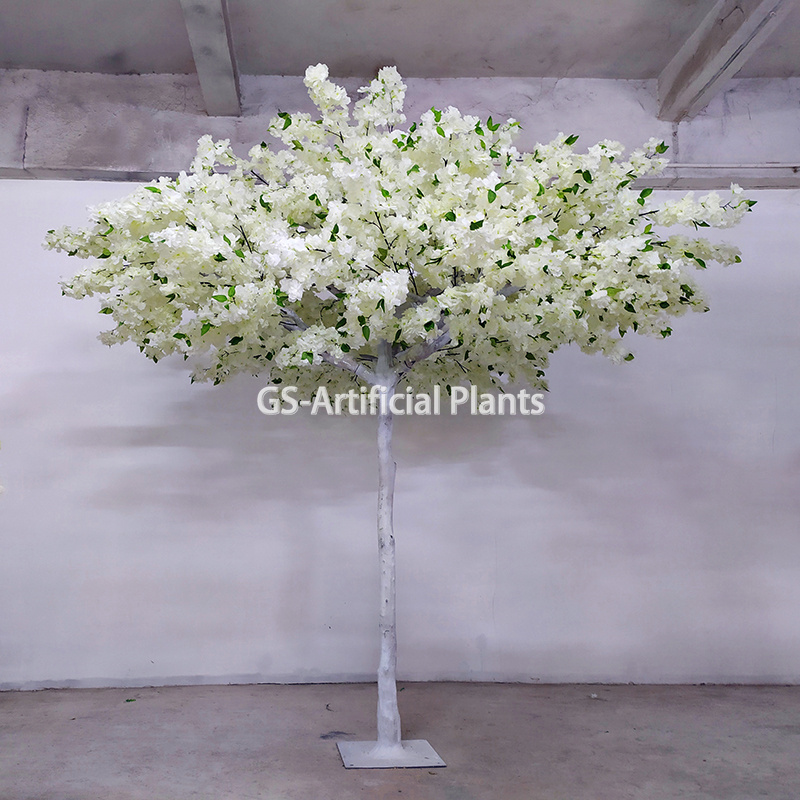  Piesa centrală de nuntă cu flori de cireș din mătase artificială pentru vânzare decor 