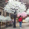 High quality white large garden artificial cherry blossom tree for wedding occasion decoration 