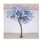 Factory price popular style artificial purple cross cherry blossom tree for wedding decoration