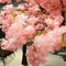2.5m  Wholesale Fiberglass Large Pink sakura Flower Trees Artificial Cherry Blossoms Tree for Decoration