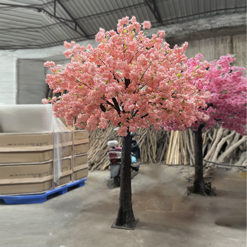  2,5 m Large Artificial Flower Cherry Blossoms Tree 