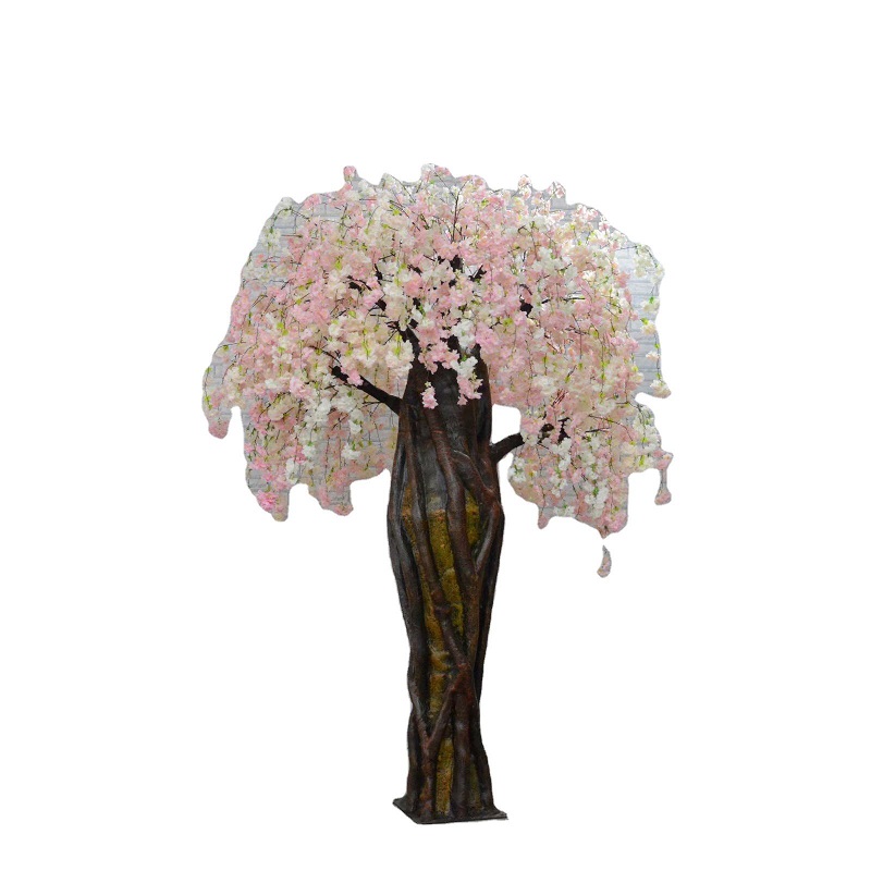 Testreszabott forma Hot Sale Mesterséges növények és fák Esküvői dekorációhoz
