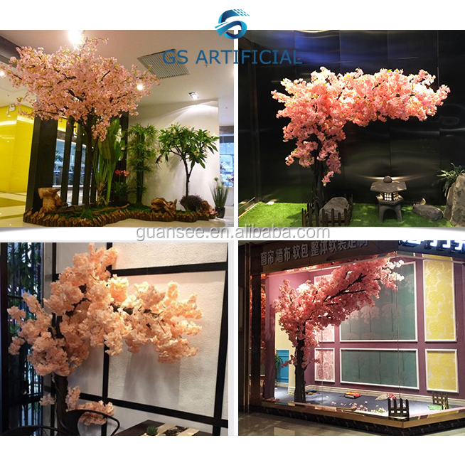  Rekomandoni më së miri pemën artificiale rozë me lule qershie për dekorimin e dyqaneve të dasmave 