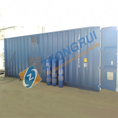 Generator mobil de oxigen pentru containere