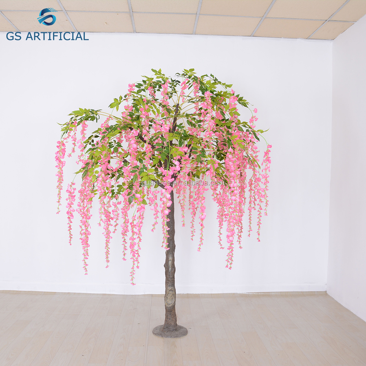  Osisi artificial artificial Wisteria Tree for Decor 