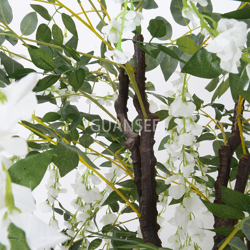  အလှဆင်ရန်အတွက် ရေပန်းအစားဆုံး လူကြိုက်များသော wisteria ပန်းပင်အတု 