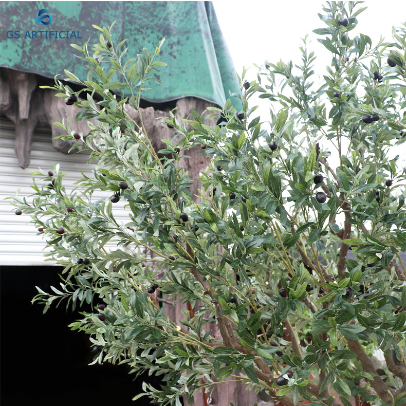  Hazo oliva lehibe artifisialy ho an'ny haingon-trano ivelany 