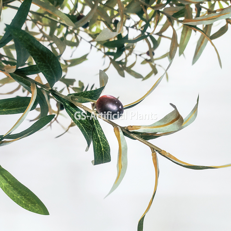  Sisätilojen koristelu keinotekoinen kasvi oliivipuu 