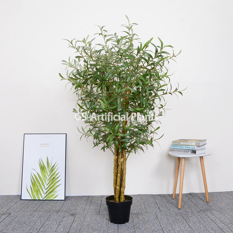 Штучна пластикова рослина оливкове дерево