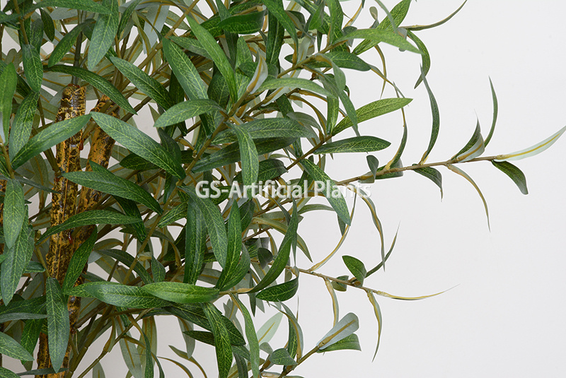 Indoor outdoor artificial plant olive tree