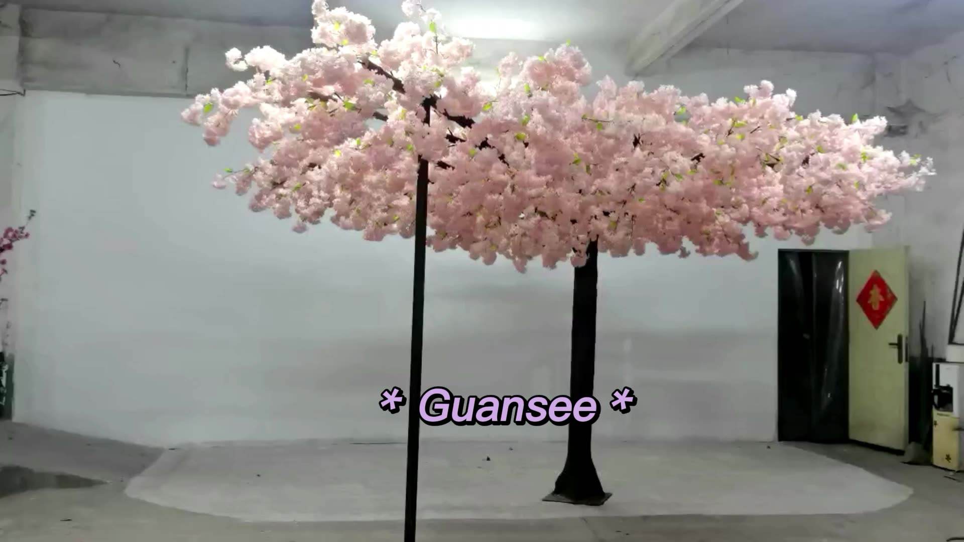  Wedding arch Artificial pink cherry blossom tree for event decoration 