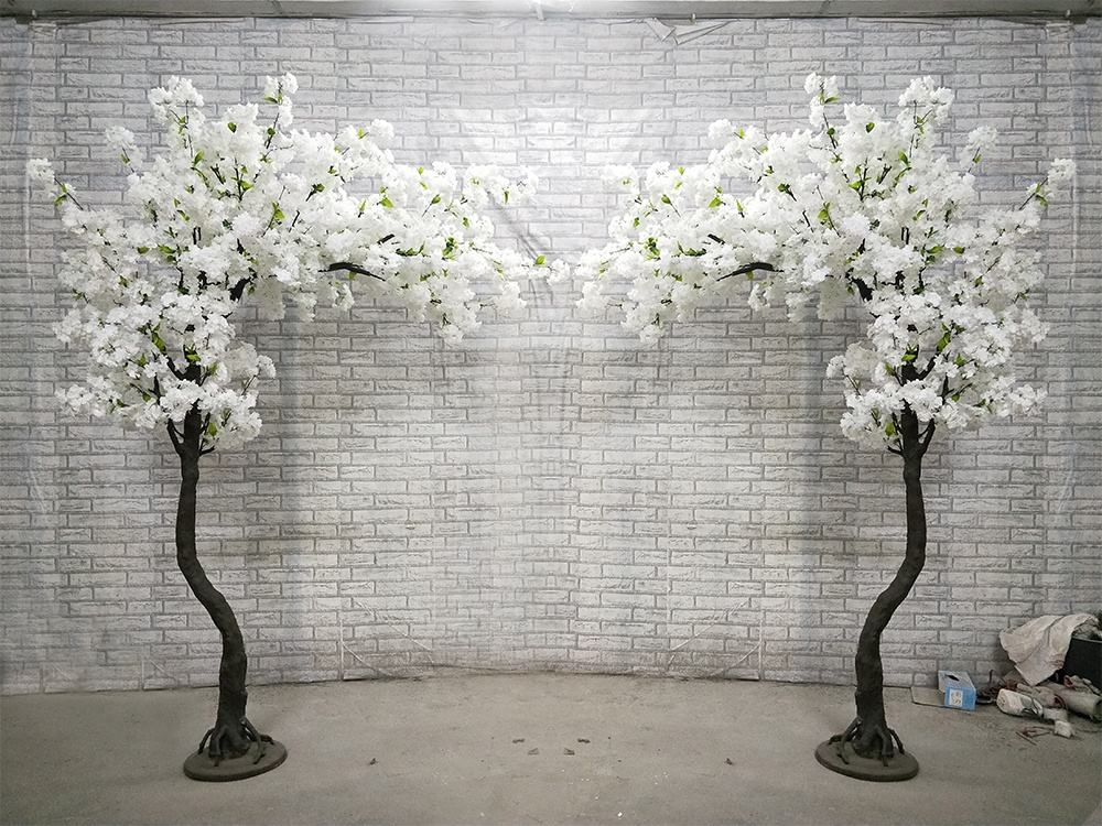Artificial Plastic Arch Cherry Blossom Tree