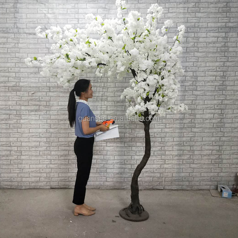  Veľká umelá rastlinná dekorácia sakura svadobná dekorácia umelý oblúk čerešňový kvet na predaj 