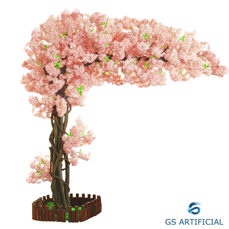  Visokokvalitetni rasprodani luk od umjetnog trešnjinog cvijeta za ukras 