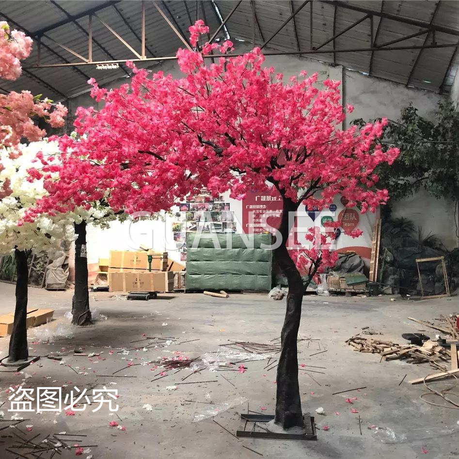  High plastic cherry blossom tree para sa kasal 