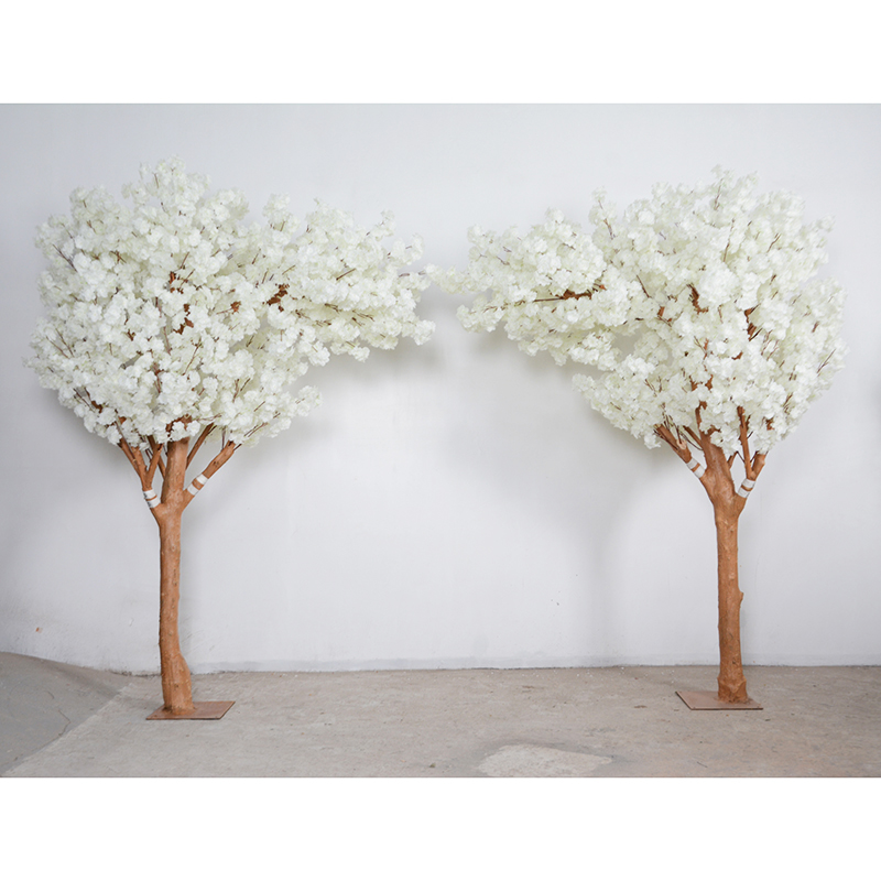  Hotelowa dekoracja ślubna łuk sztuczne drzewo wiśni 