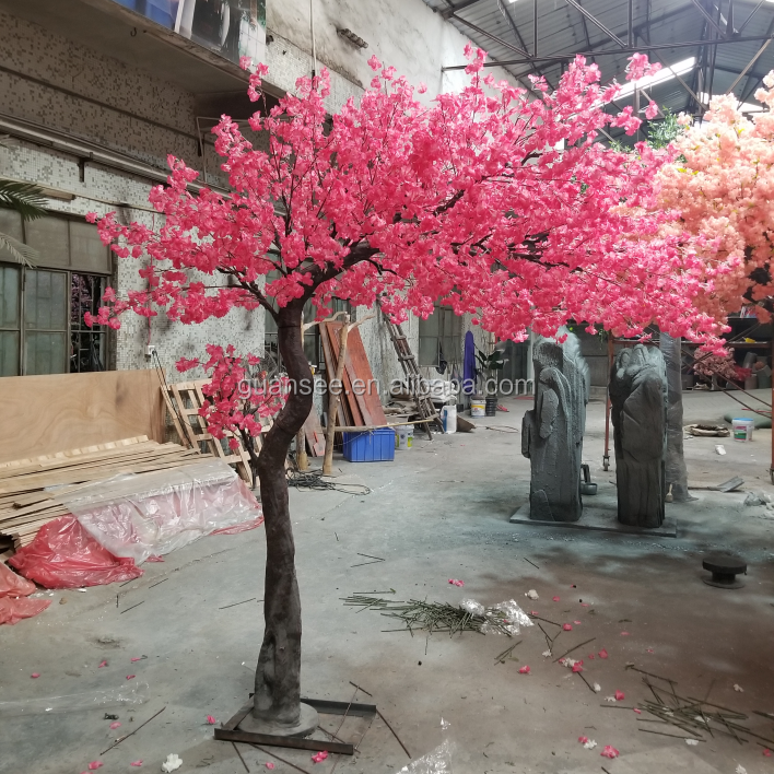 Wedding arch artificial cherry blossom tree