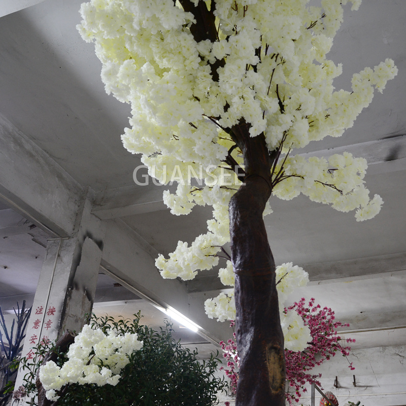 10ft White artificial cherry blossom tree