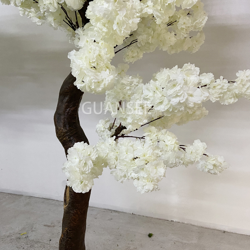 10ft White artificial cherry blossom tree