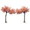 Arched decoration artificial cherry blossom tree