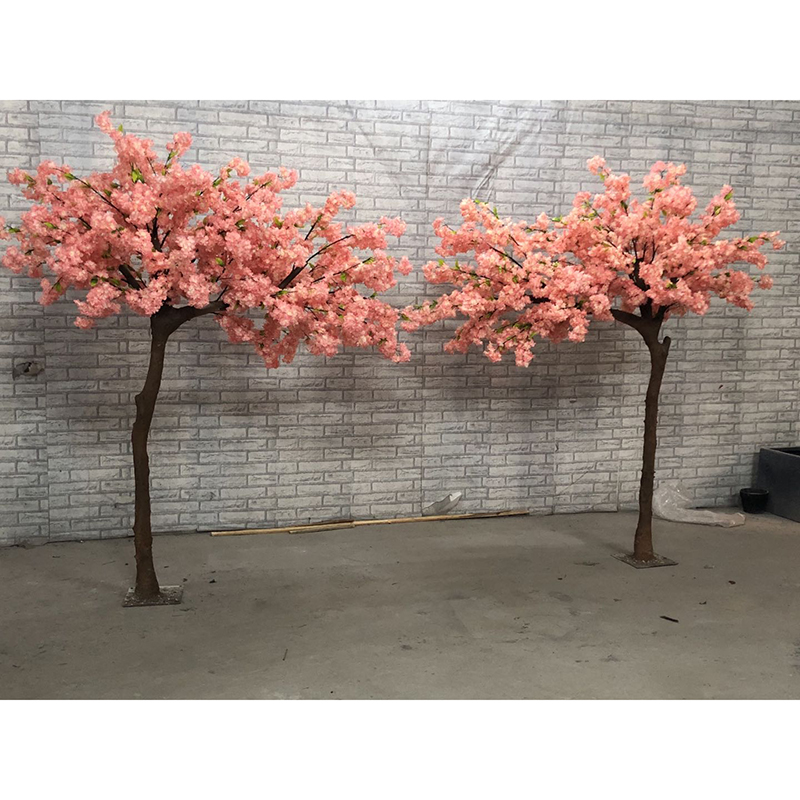  Buet dekorasjon kunstig kirsebærblomsttre 