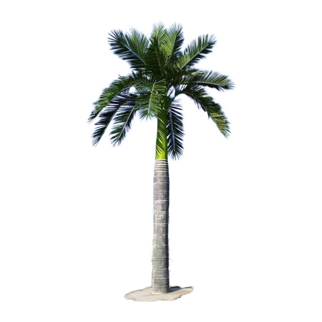 Artificial LED light coconut tree