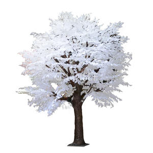 Изкуствено дърво фикус бял банян