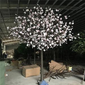 Süni bəzək Maqnoliya çiçəyi ağacı