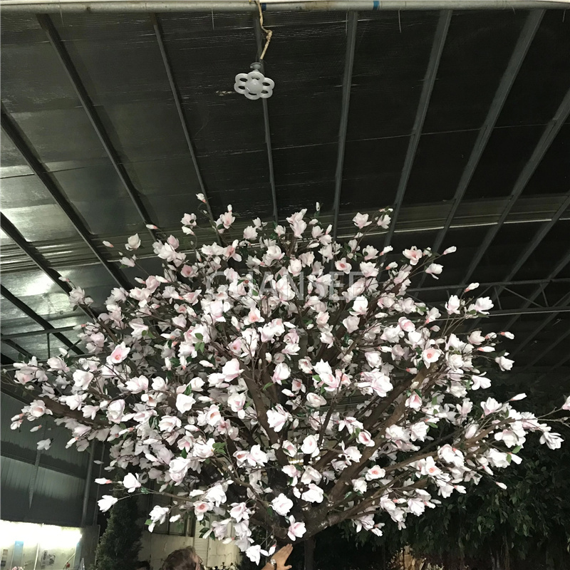 Artificial decoration Magnolia blossom tree 