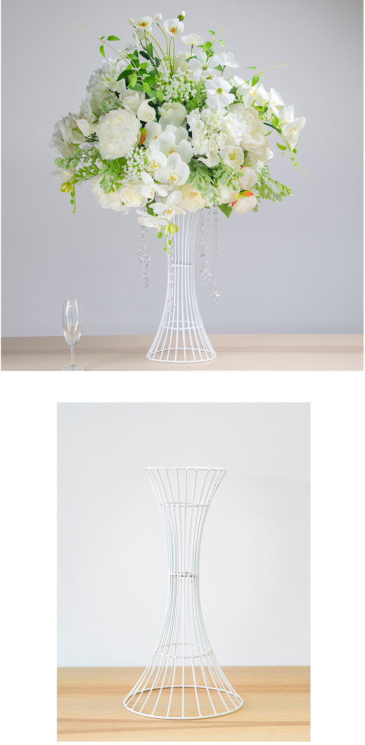 Metal holder flower stand wedding centerpieces