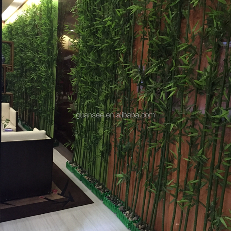  Dhuwur 1,8 m Made in China rega pabrik bambu palsu omah/taman/kamar/aula/proyek dekorasi bambu ijo gawean 