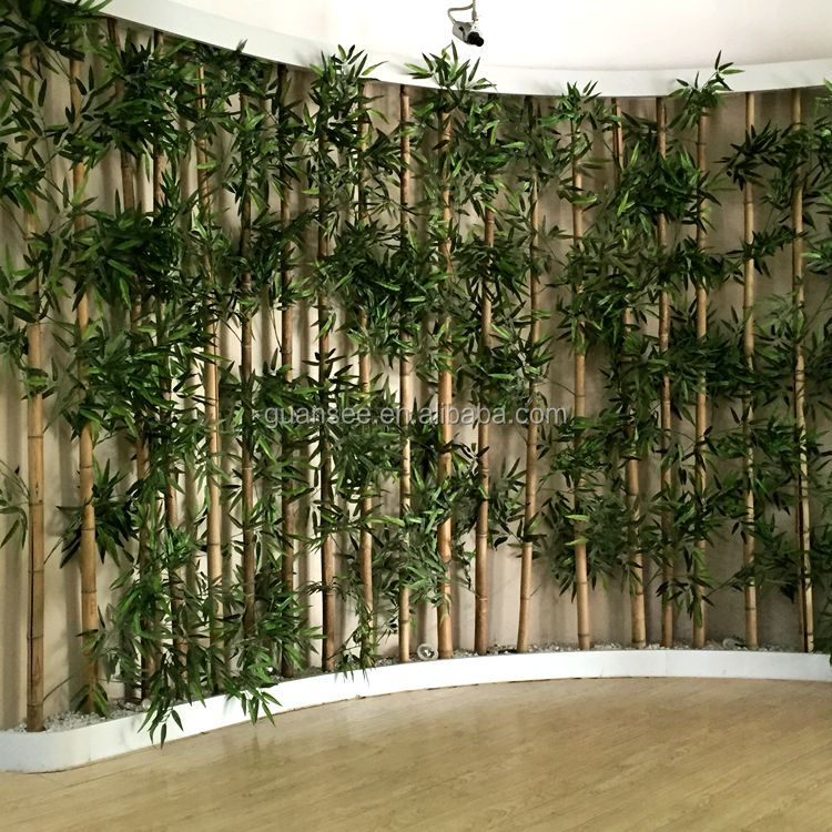 Højde 1,8 m Fremstillet i Kina fabrikspris falsk bambus hjem/have/værelse/hal/projekt dekoration kunstig grøn bambus 