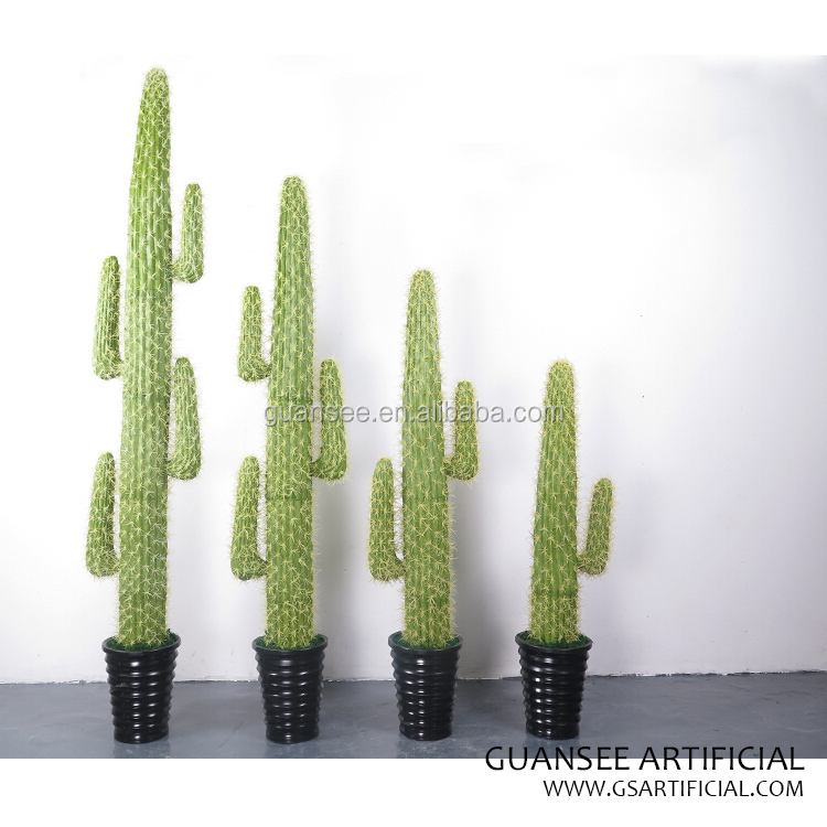  Artificial bonsai cactus ntoo rau sab hauv 