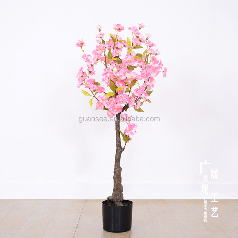  Високоякісне невелике штучне вишневе дерево для внутрішнього декору 