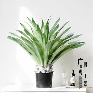 Dekorasiya üçün 2-6 ft Süni Aloe Bonsai Ağacı