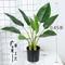 tropical plant artificial bonsai travellers palm tree artificial banana tree with fabric or plastic leaves