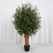 Artificial potted plant olive tree