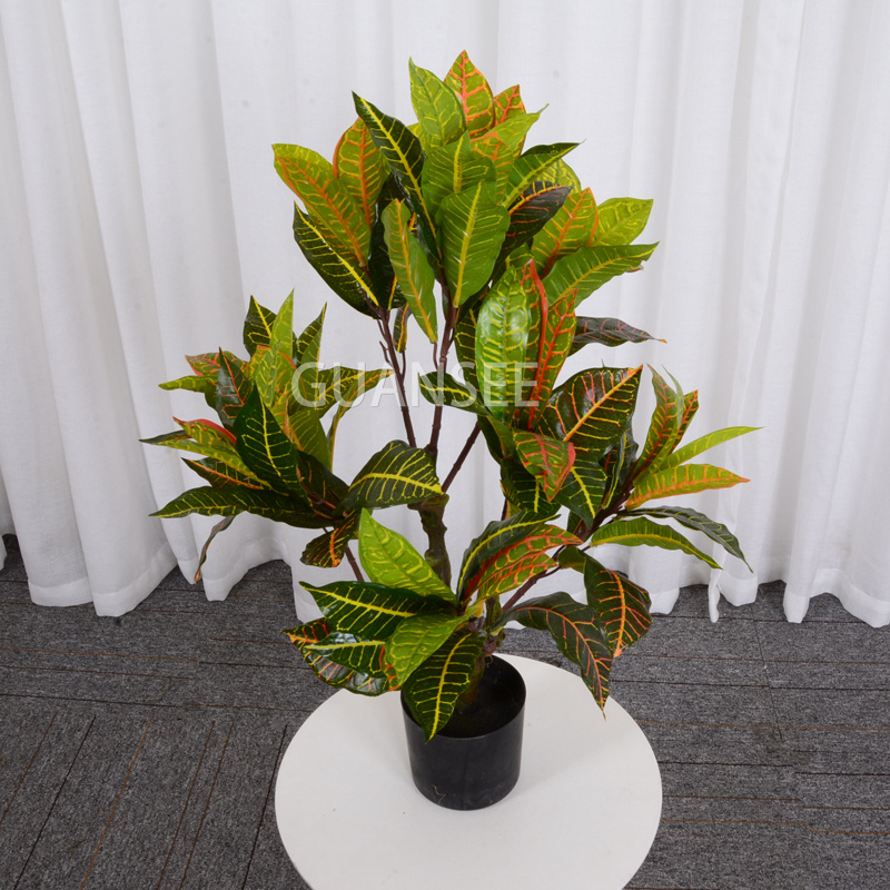  Artificial ficus banyan osisi ime ụlọ n'èzí 