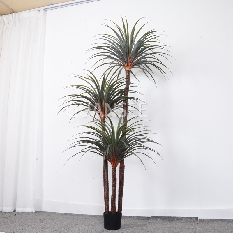 Wholesale Factory Price Dracaena Draco Artificial Plant Bonsai potted