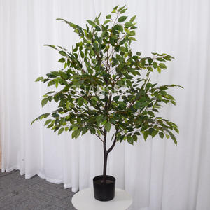 high quality home decorative artificial potted ficus tree 