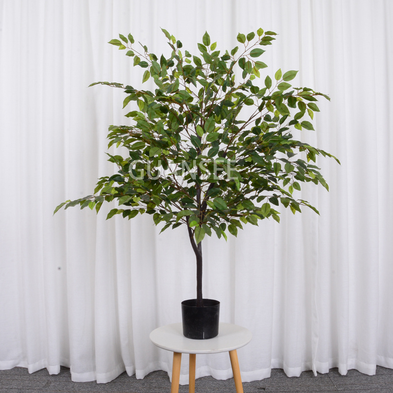 high quality home decorative artificial potted ficus tree 