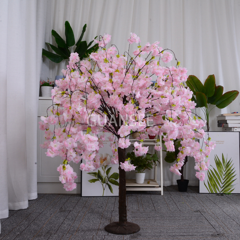  4ft Hiasan acara pernikahan pohon sakura dalam ruangan 