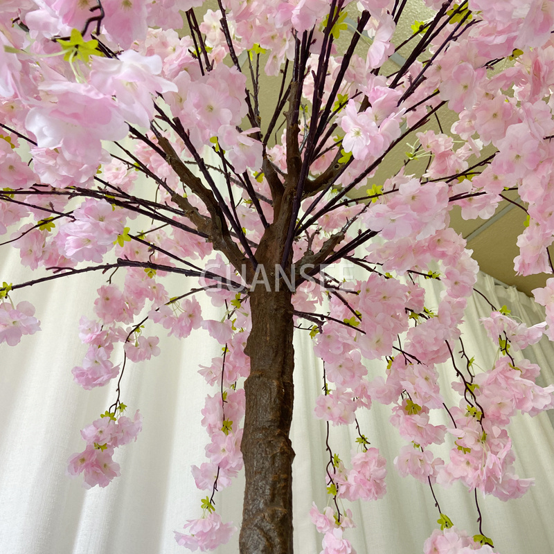  4 ft Mesterséges beltéri cseresznyevirágfa esküvői rendezvény dekoráció 