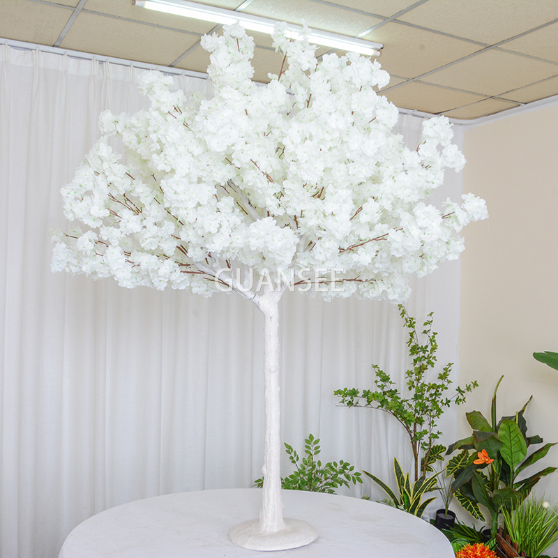  5ft Artificial cherry blossom ntoo kab tshoob rooj kho kom zoo nkauj Event centerpiece ntoo 