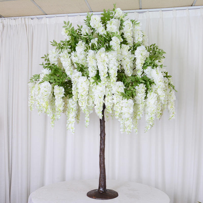 5ft bushy Artificial wisteria tree for wedding decor centerpiece 