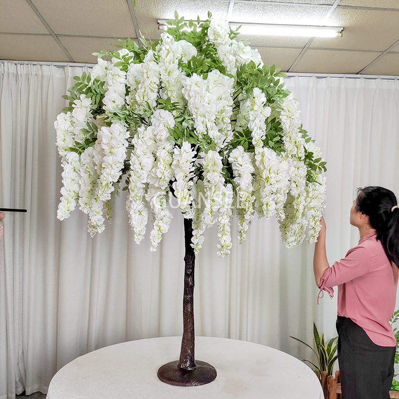 Artificial wisteria tree