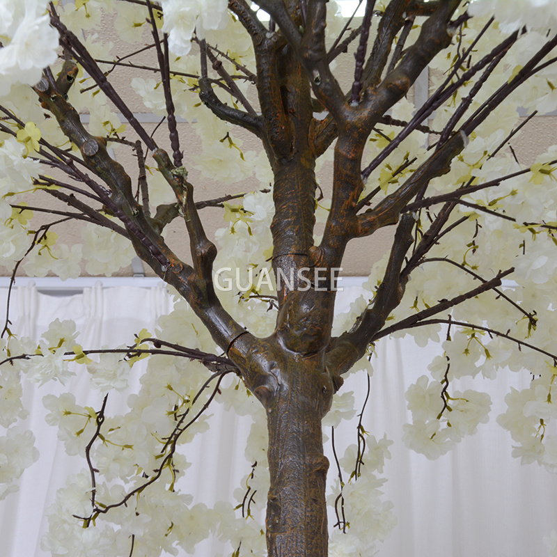  5 ft vitt plastträd Bröllopscentrum inomhus körsbärsblomningsträd 