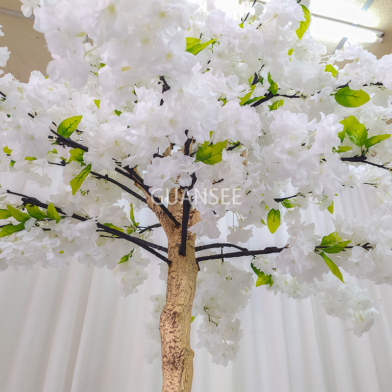  Kunstig kirsebærblomsttræ {6} Kunstig kirsebærtræ {6} 223} Kunstigt kirsebær blomstrende træ Bryllupsbegivenhed indendørs dekoration 