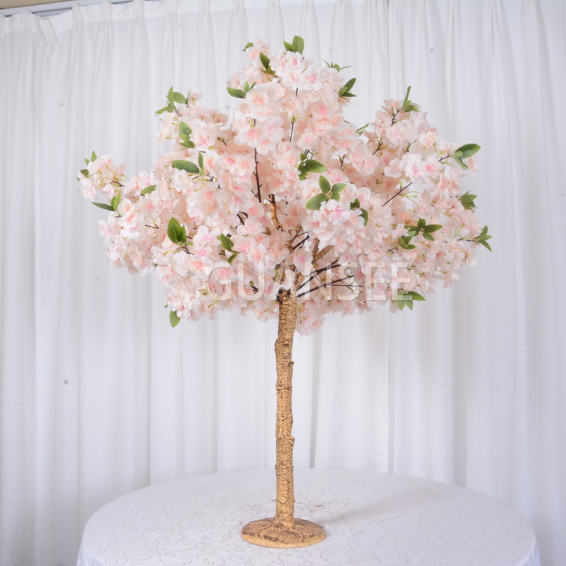  Изкуствено вишнево дърво Сватбено събитие вътрешна декорация 