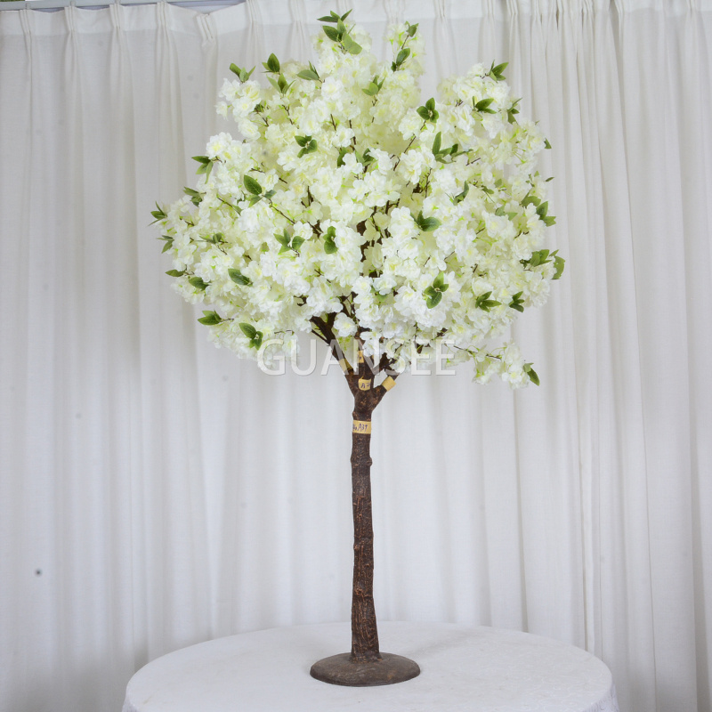 Árvore de cerejeira artificial Decoração de interiores de eventos de casamento 